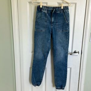 American Eagle denim joggers
